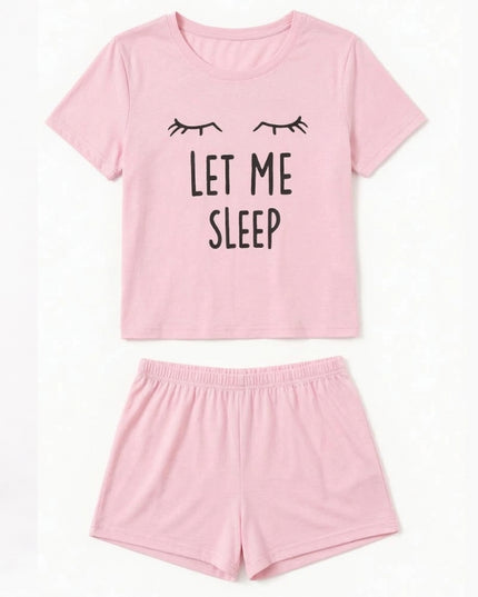 Let Me Sleep Short Pyjama Set