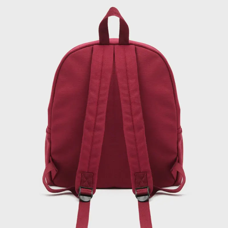 Burgundy minimalist backpack