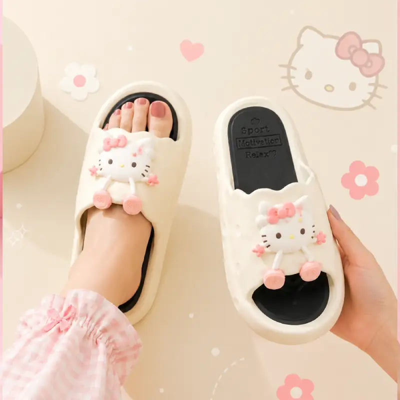 Black Melody Flip flops