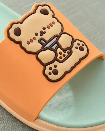 Cute bear Flip Flops
