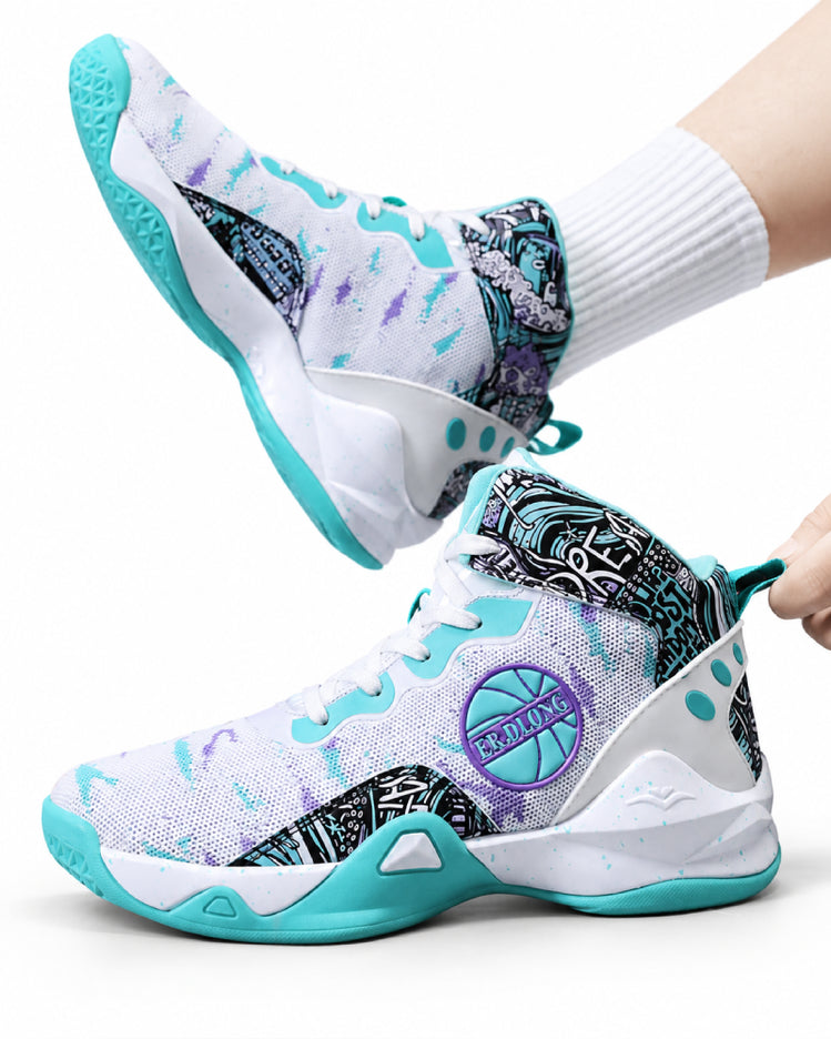 Kairo High Ice Blue Sneakers
