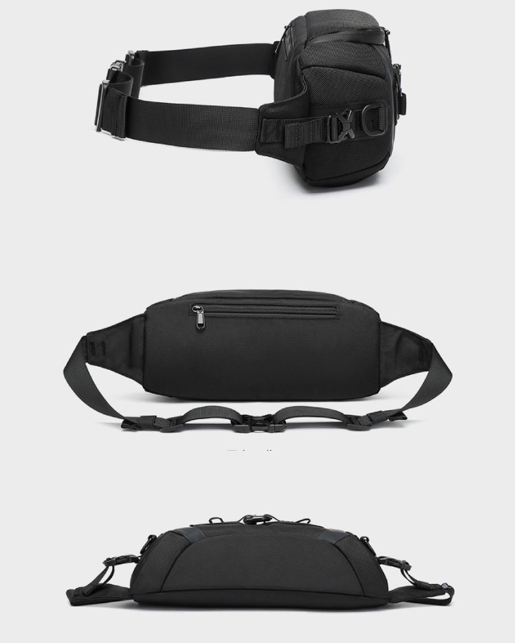 Black Utility Fanny Pack