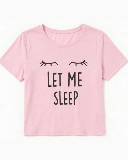 Let Me Sleep Short Pyjama Set