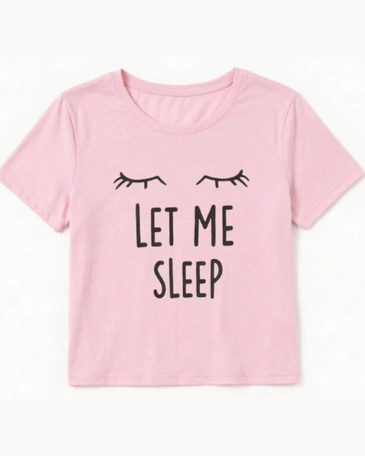 Let Me Sleep Short Pyjama Set