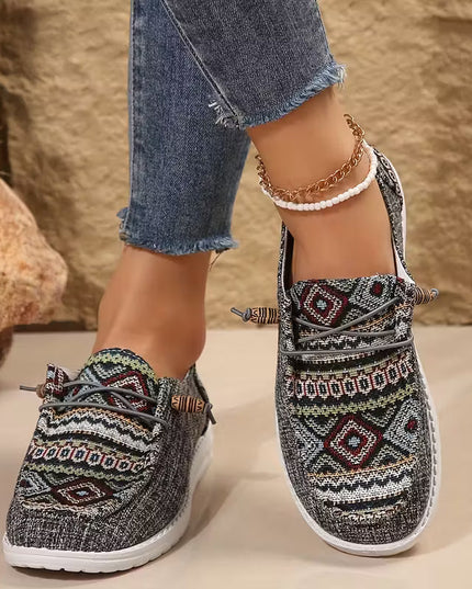 Cleopatra Knit Slip-ons