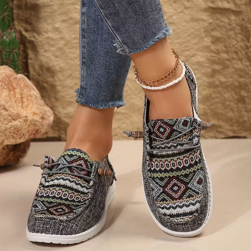 Cleopatra Knit Slip-ons