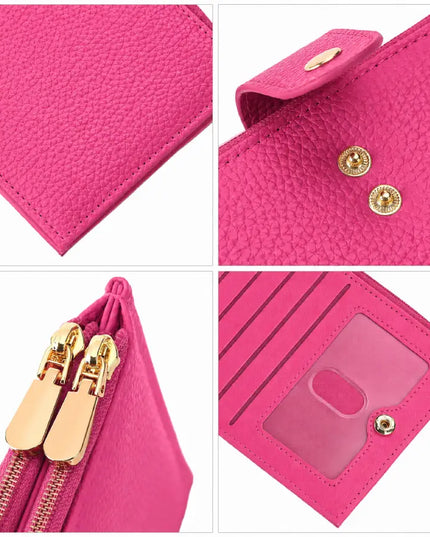 Rose Loop Leather Wallet