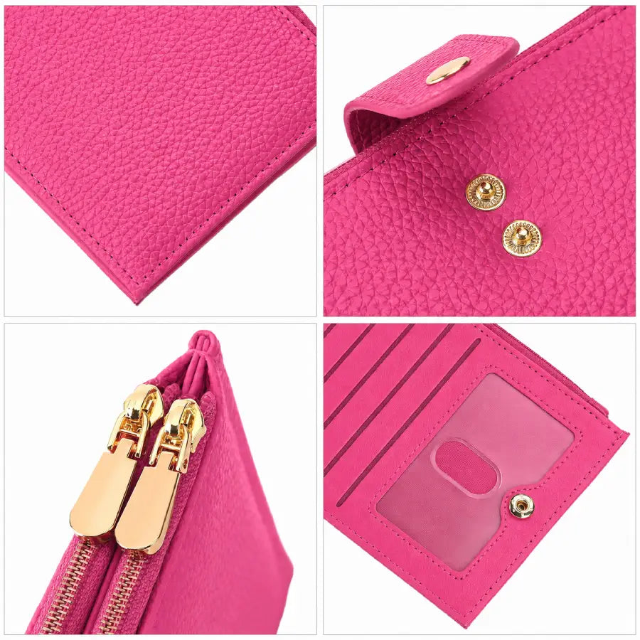 Rose Loop Leather Wallet