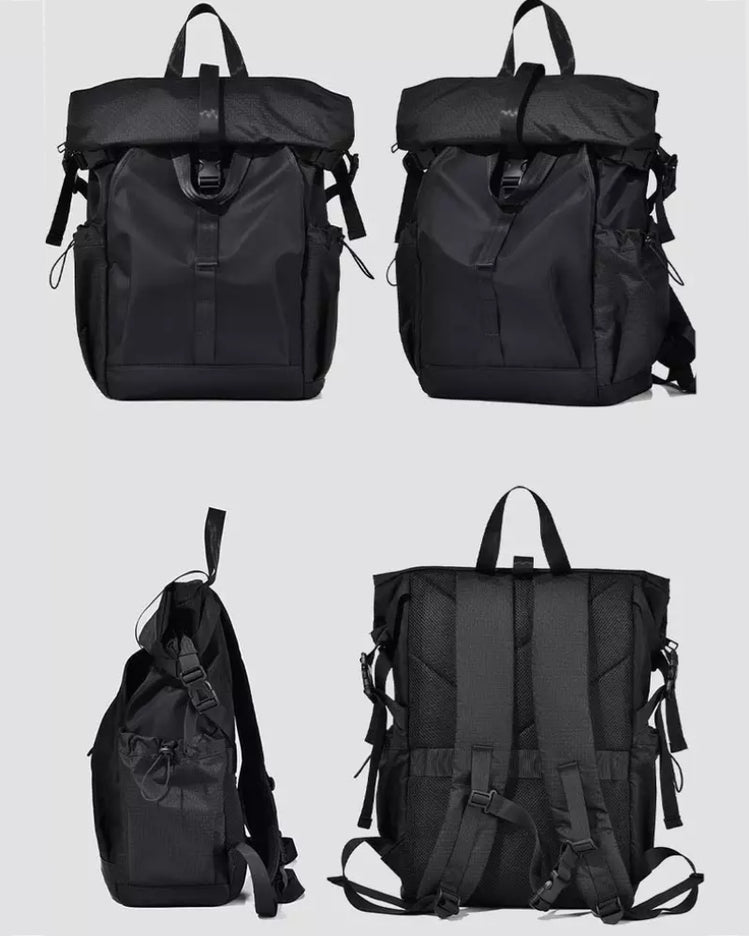 Black Venture Backpack