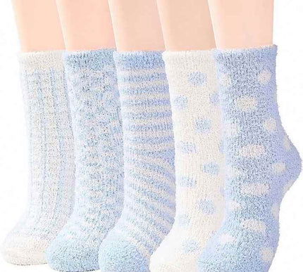 Light Blue Winter Socks