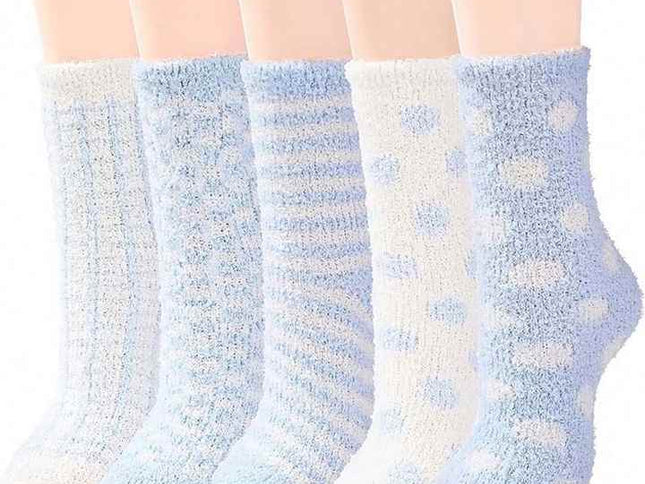 Light Blue Winter Socks