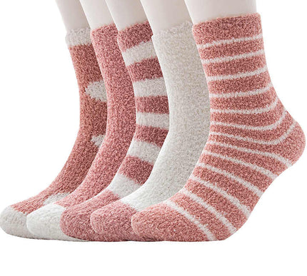 Pink Group Winter Socks