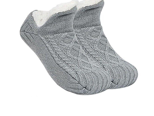 Cozy Floor Socks - grey