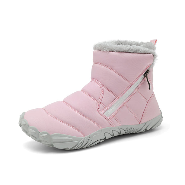 Fur Winter Boots Pink