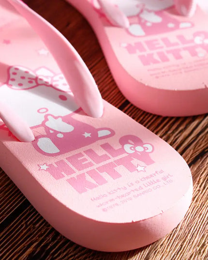 Hello Kitty Ribbon Flip flops