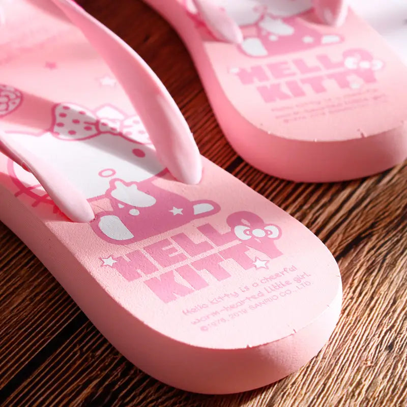 Hello Kitty Ribbon Flip flops