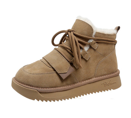 Fur Winter Boot khaki