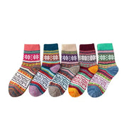 Snowy Nord (5 pairs) / One size fits all