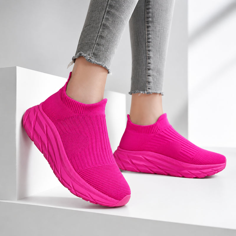 Lynora Solid Slip-Ons