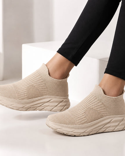 Lynora Solid Slip-Ons