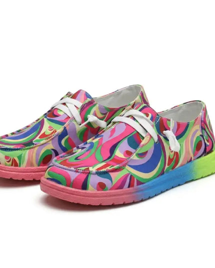 Aurora Splash Sneakers