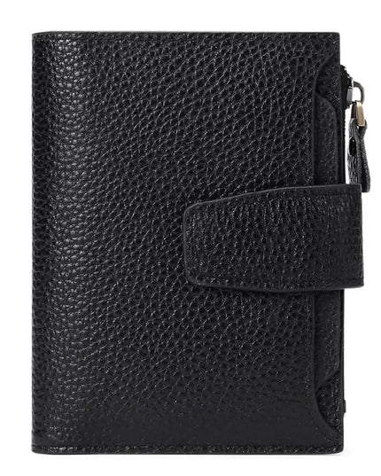 Black Veloria Leather Wallet