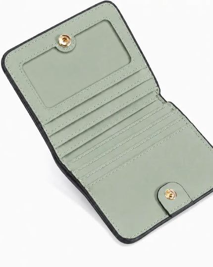 Sage Green Elora Leather Wallet