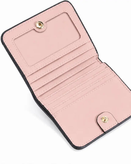 Blush Pink Elora Leather Wallet