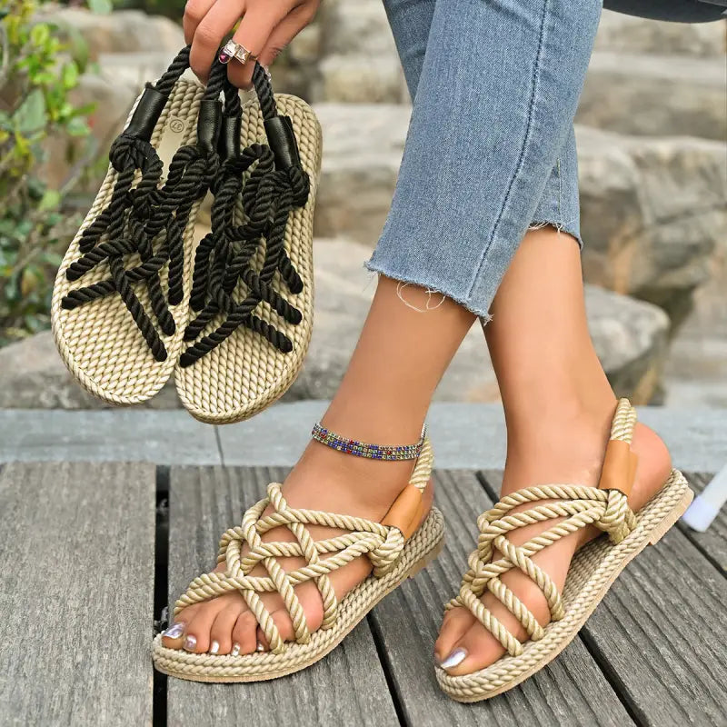 Sahara Weave Sandals