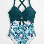 Flowers Navy Blue / S