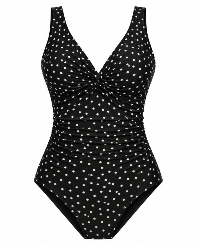 Pretty Major Polka Dot One-Piece Swimsuit
