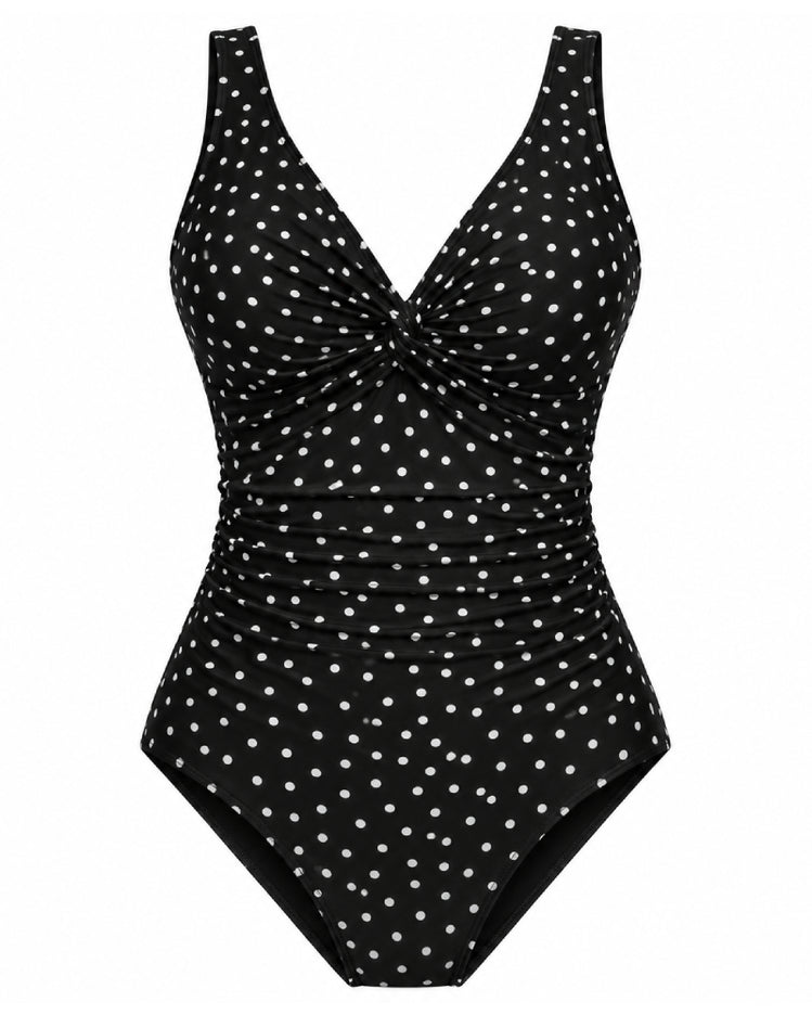 Pretty Major Polka Dot One-Piece Swimsuit