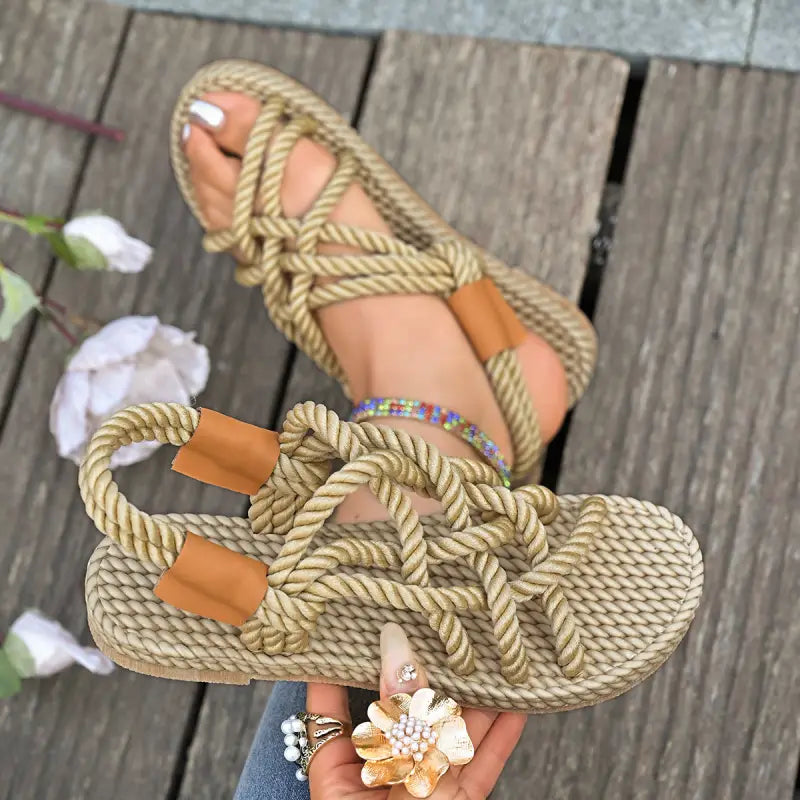 Sahara Weave Sandals
